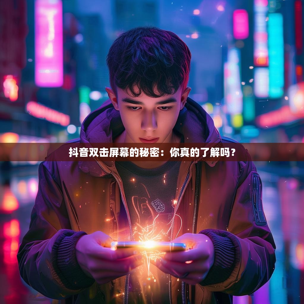 抖音双击屏幕的秘密：你真的了解吗？