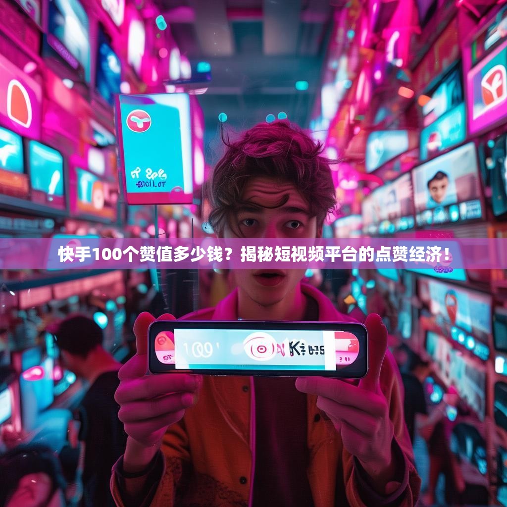 快手100个赞值多少钱?揭秘短视频平台的点赞经济!