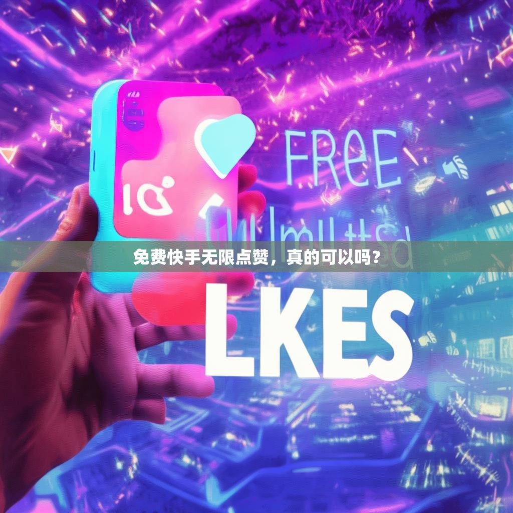 免费快手无限点赞,真的可以吗?