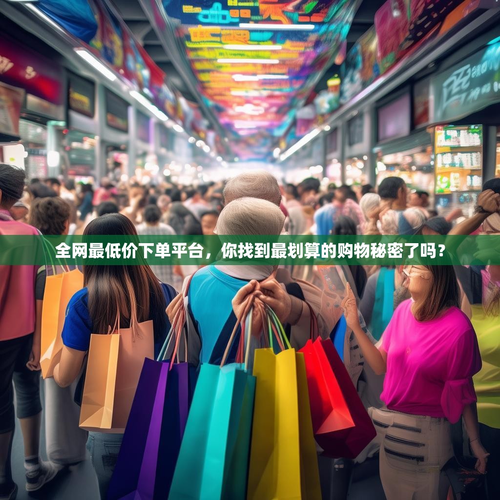 <strong><mark>全网最低价下单平台</mark></strong>，你找到最划算的购物秘密了吗？