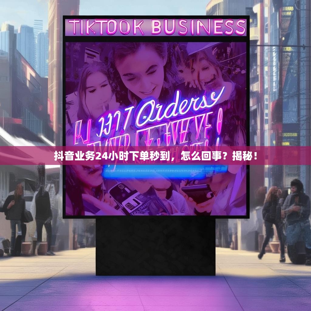 <strong><mark>抖音业务24小时下单秒到</mark></strong>，怎么回事？揭秘！