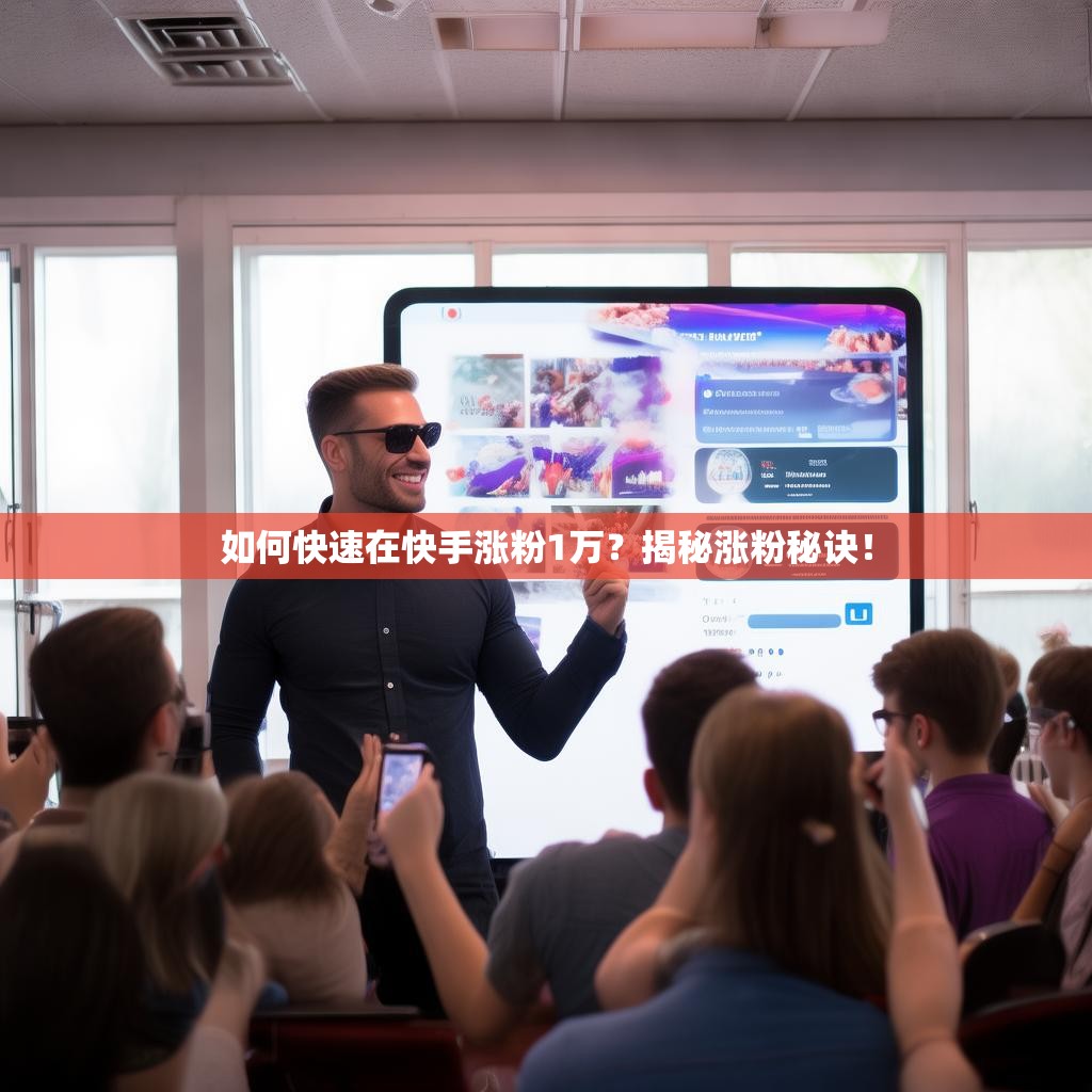 如何快速在快手涨粉1万？揭秘涨粉秘诀！