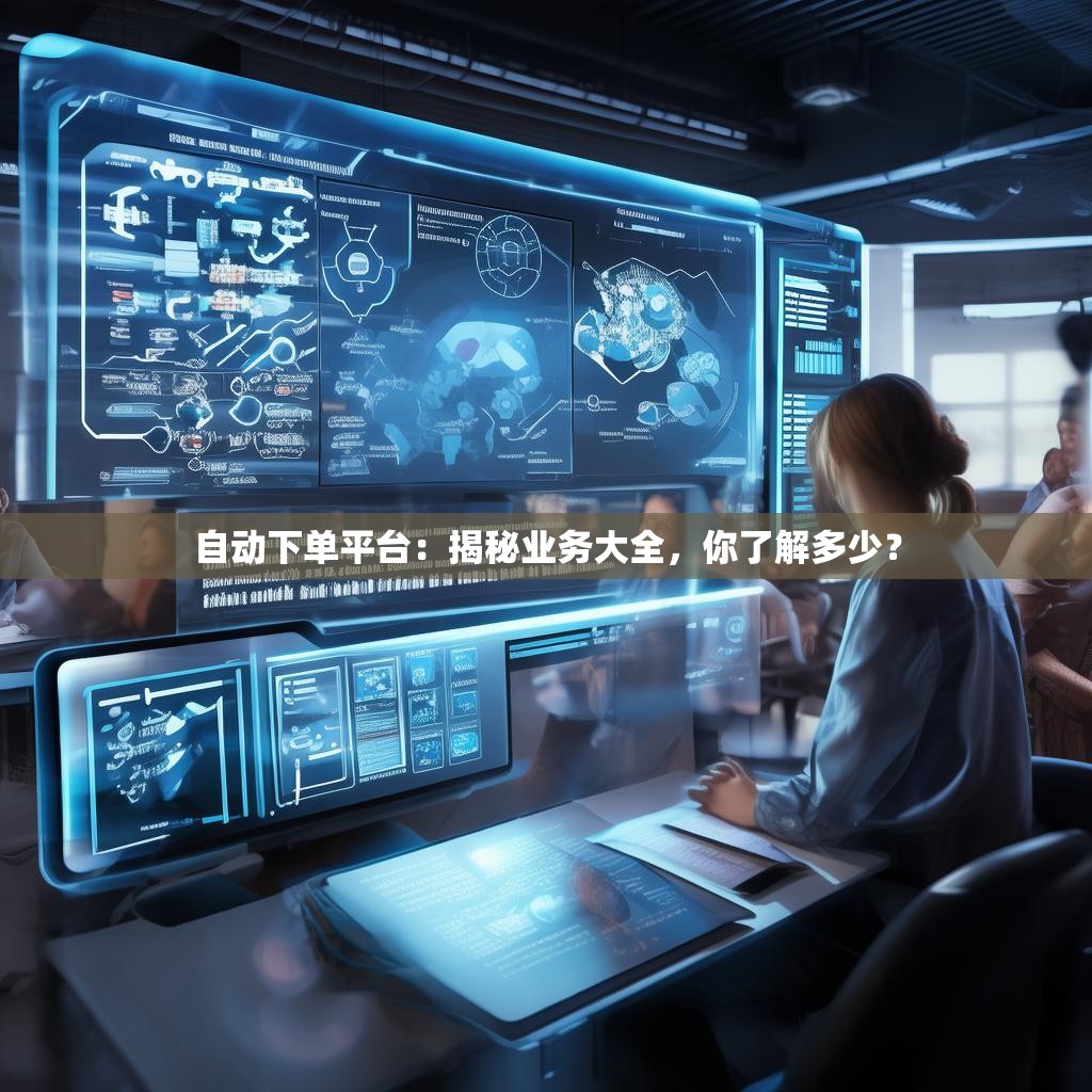 自动下单平台：揭秘业务大全，你了解多少？