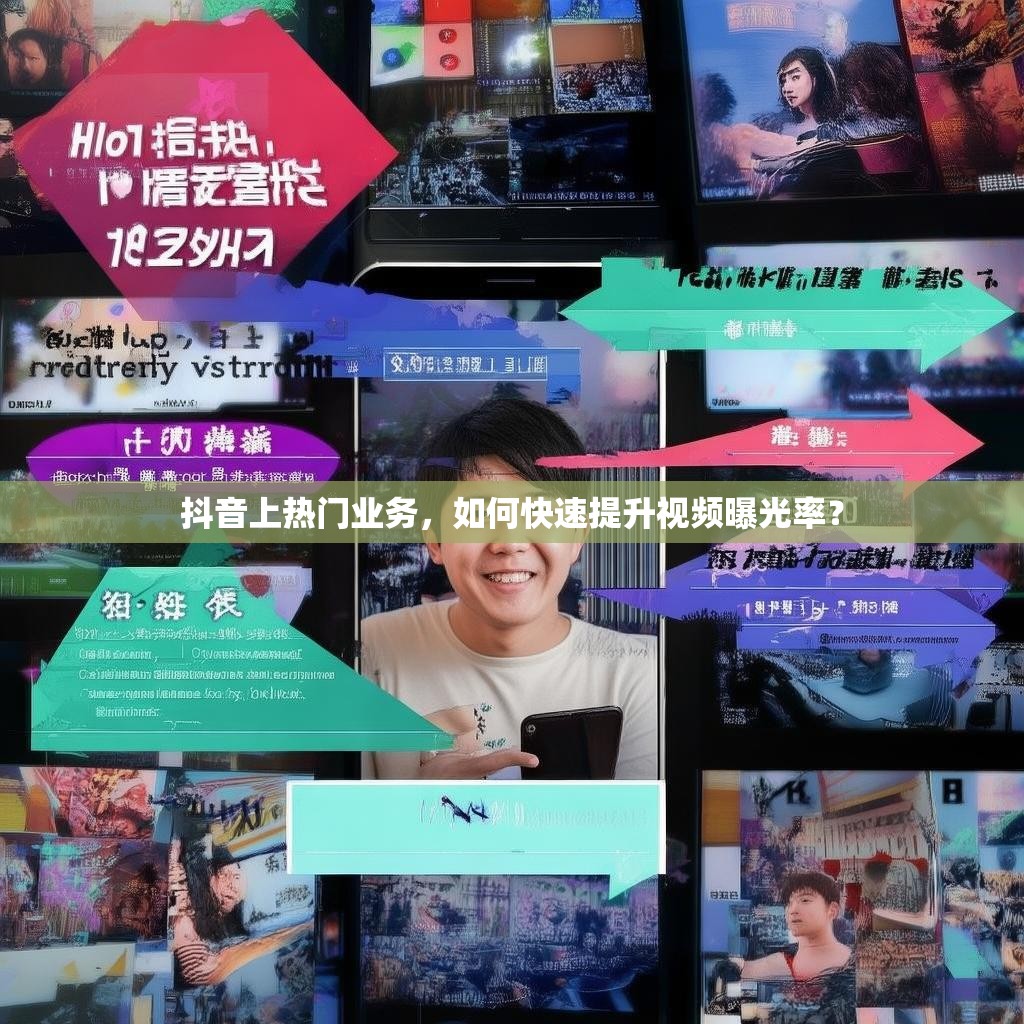 抖音上热门业务，如何快速提升视频曝光率？