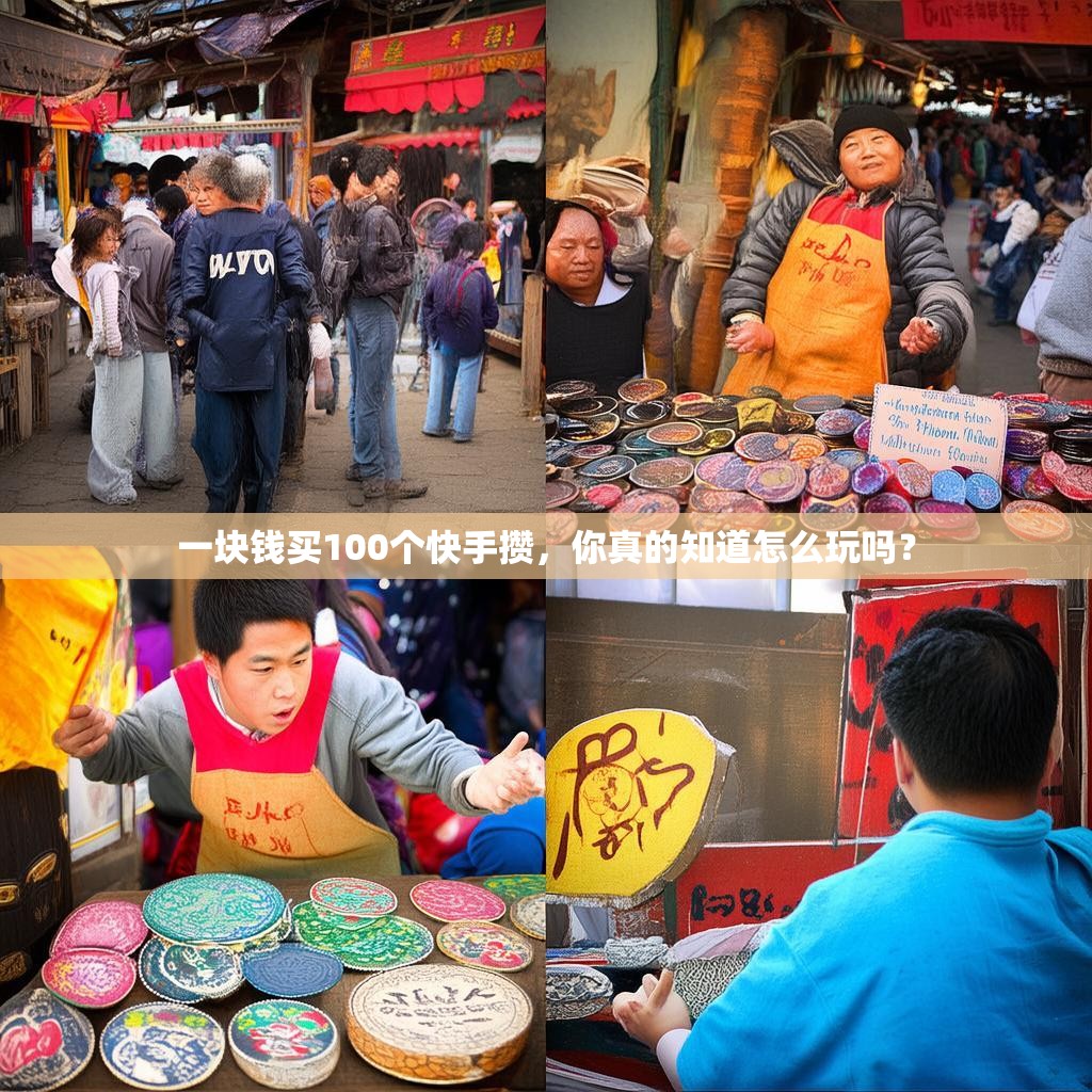 一块钱买100个快手攒，你真的知道怎么玩吗？