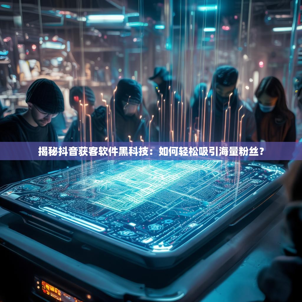 详细阅读:揭秘抖音获客软件黑科技:如何轻松吸引海量粉丝? 揭秘抖音获客软件黑科技:如何轻松吸引海量粉丝?
