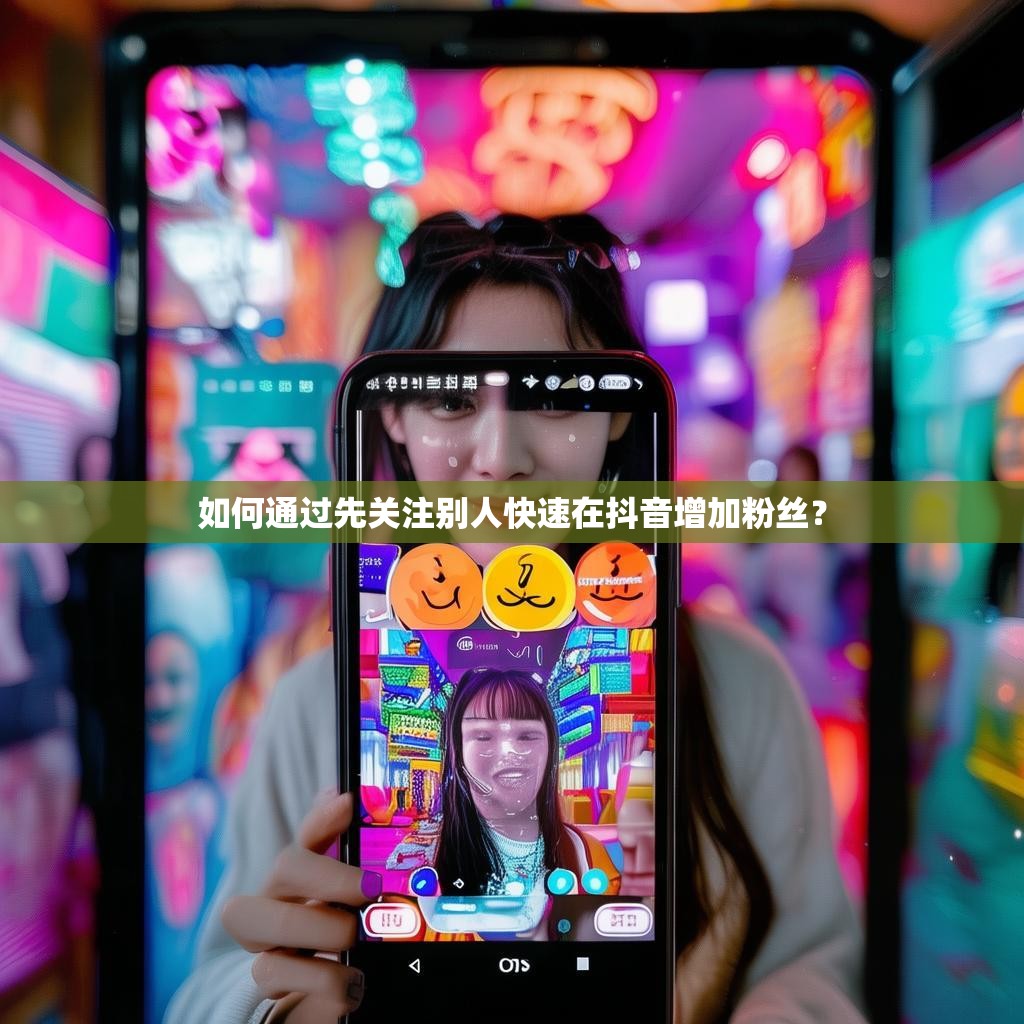 如何通过先关注别人快速在抖音增加粉丝？