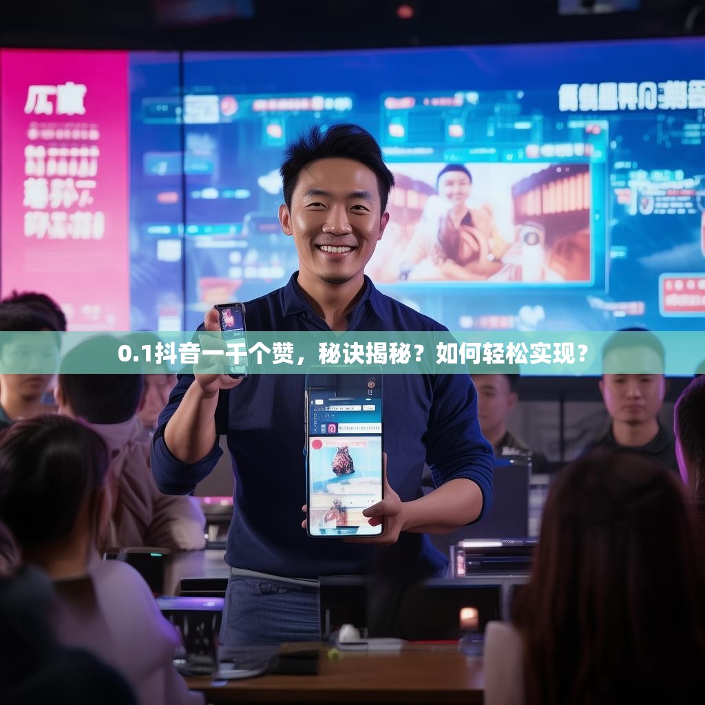 0.1抖音一千个赞，秘诀揭秘？如何轻松实现？