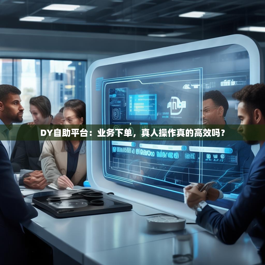 <strong><mark>d</mark></strong>Y自助平台：业务下单，真人操作真的高效吗？