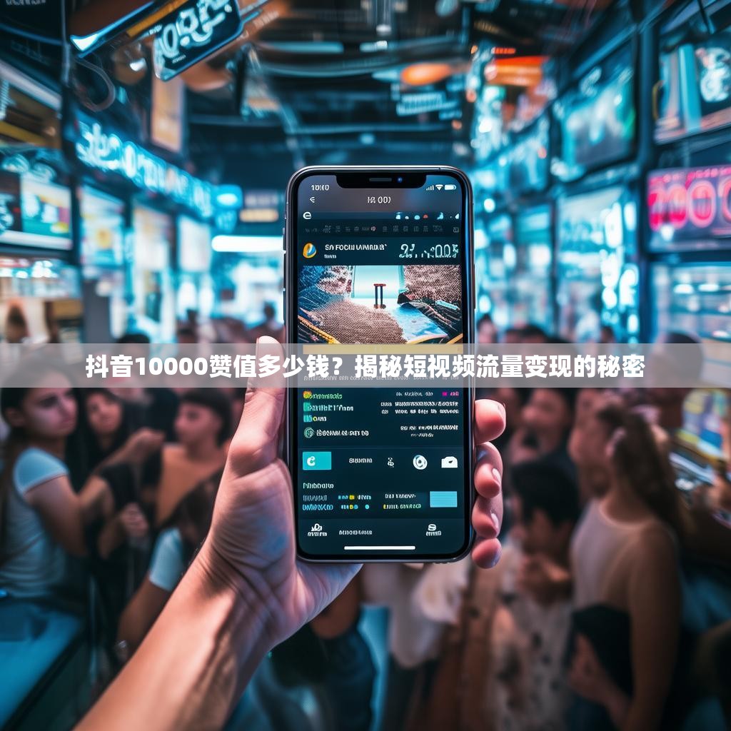 抖音10000赞值多少钱？揭秘短视频流量变现的秘密