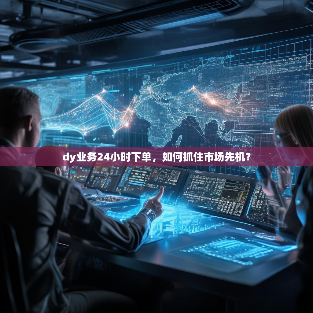 dy业务24小时下单，如何抓住市场先机？