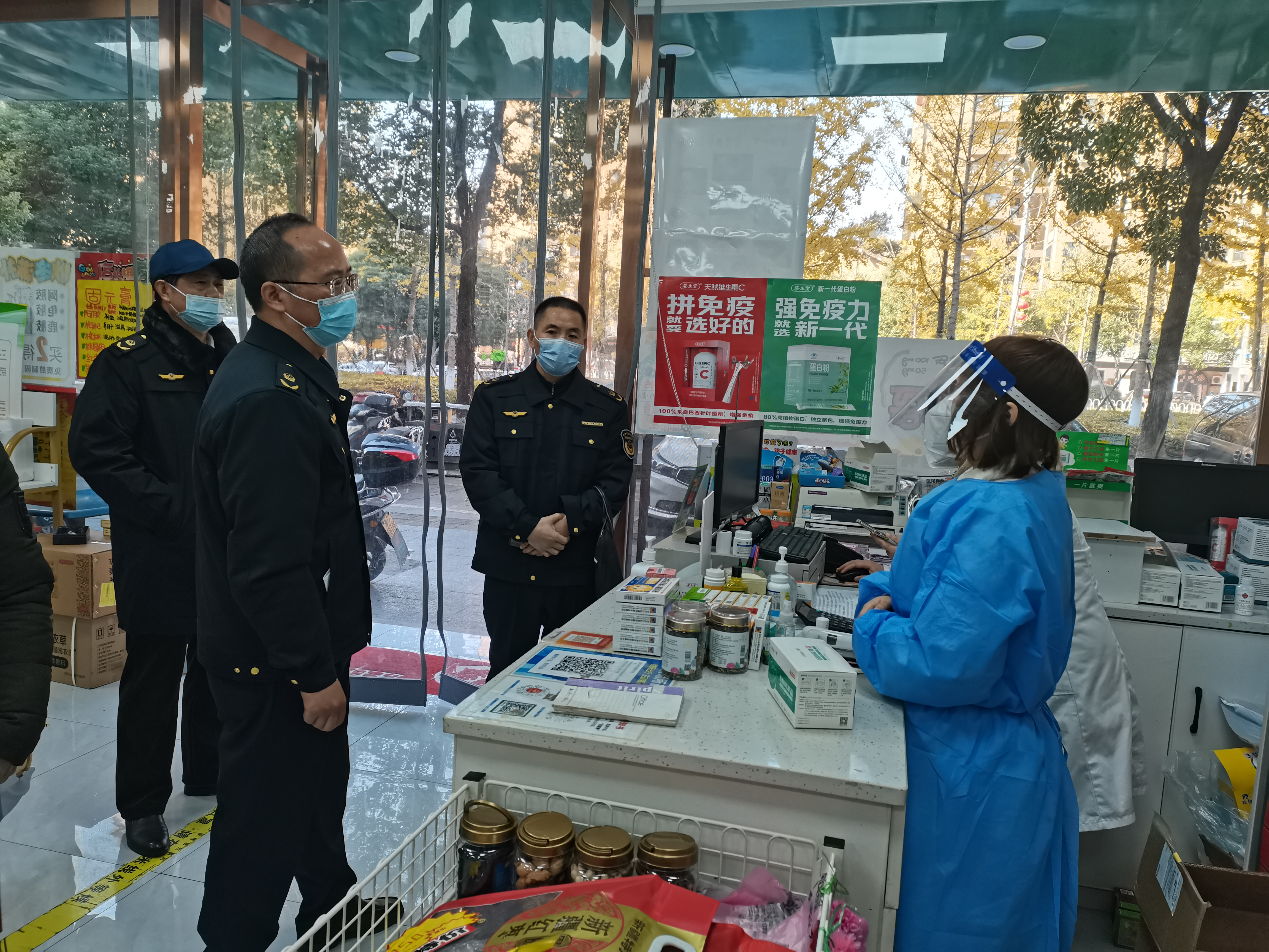 湘潭市市场监管局全面检查,维护防疫药品及涉疫物资市场秩序